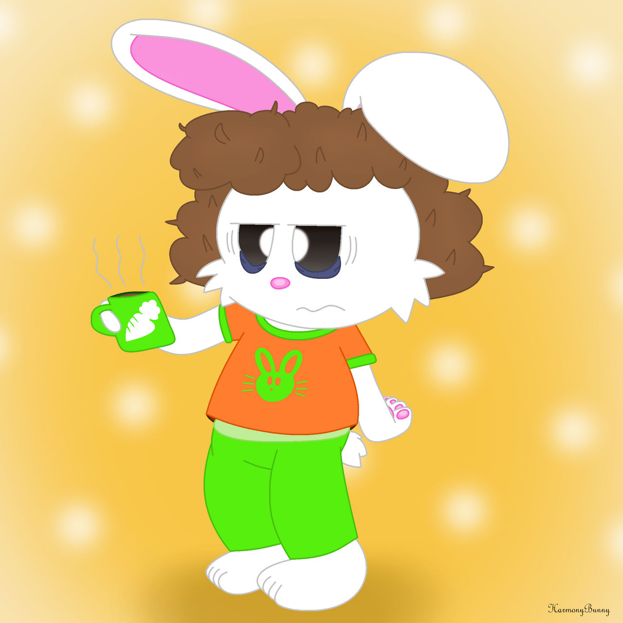 Coffee Crash-Out by HarmonyBunny2025 on DeviantArt