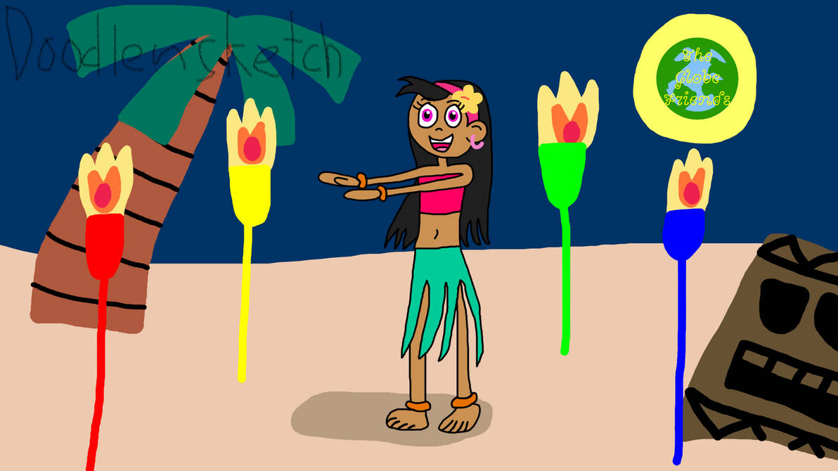 Amina's Hula Dance by DoodlenSketch on DeviantArt