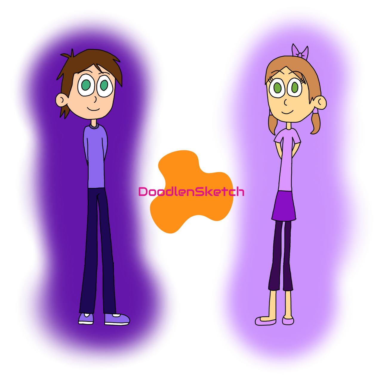 The Smart Guy and the Sweet Rebel by DoodlenSketch on DeviantArt