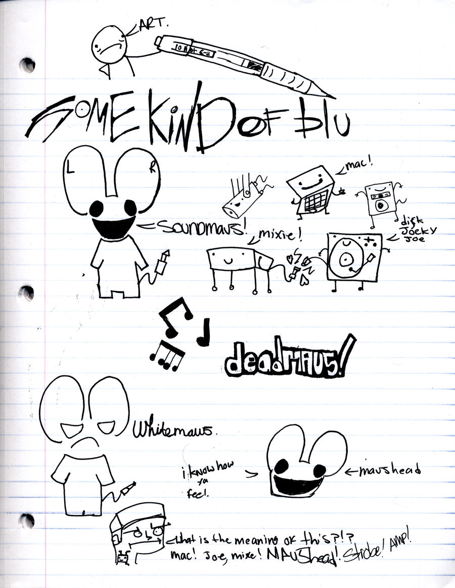 deadmau5 doodles and new chars