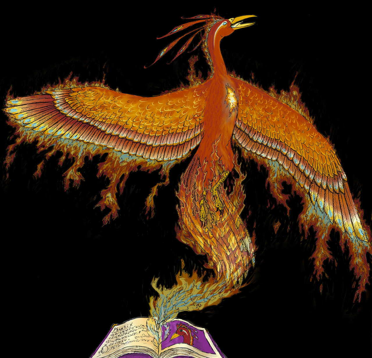 Phoenix color by BlackCappedJay on DeviantArt