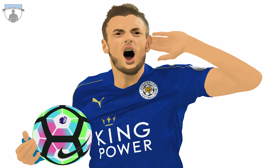 Jamie Vardy (vector)