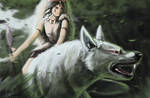 Princess Mononoke by yocif