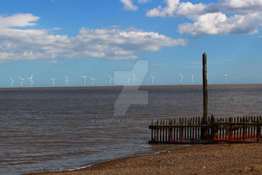 Wind Farm in the Waves