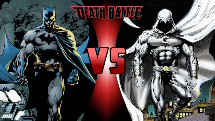 Death Battle Batman vs. Moon Knight by lilyuyis on DeviantArt