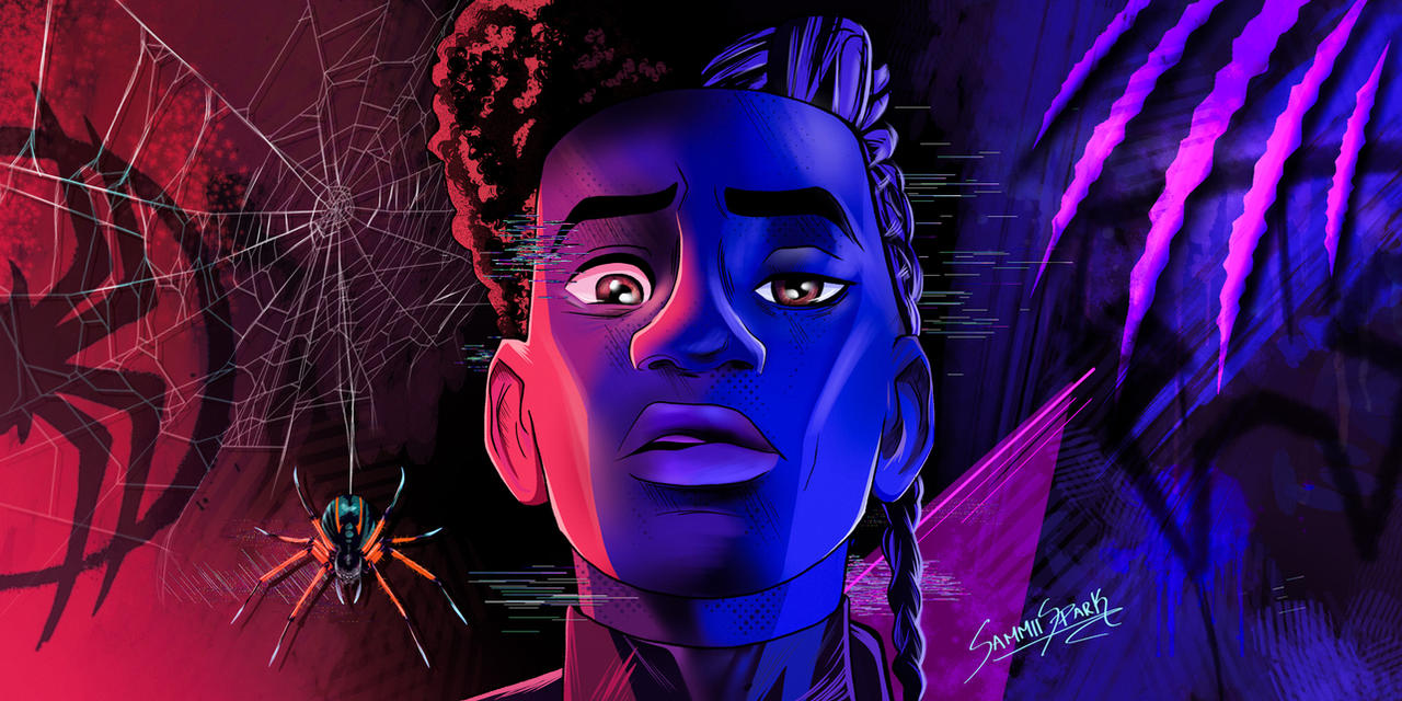 Miles Morales Fan Art By SammiiSpark On DeviantArt miles-morales-fan-art-by-sammiispark-on-deviantart