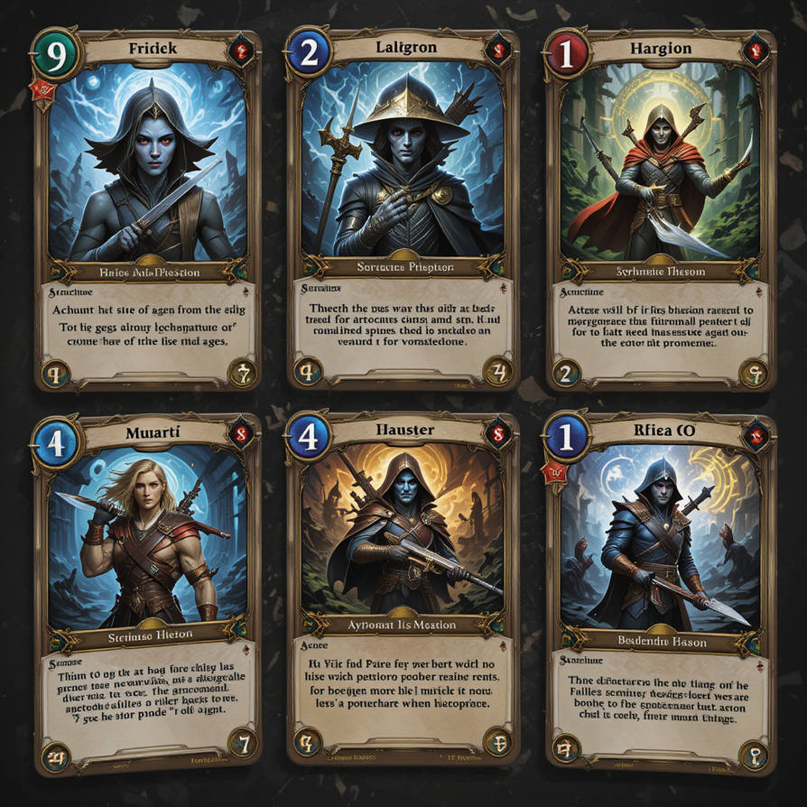 Card Fantasy Code fantasy cards by bejebbeh on DeviantArt