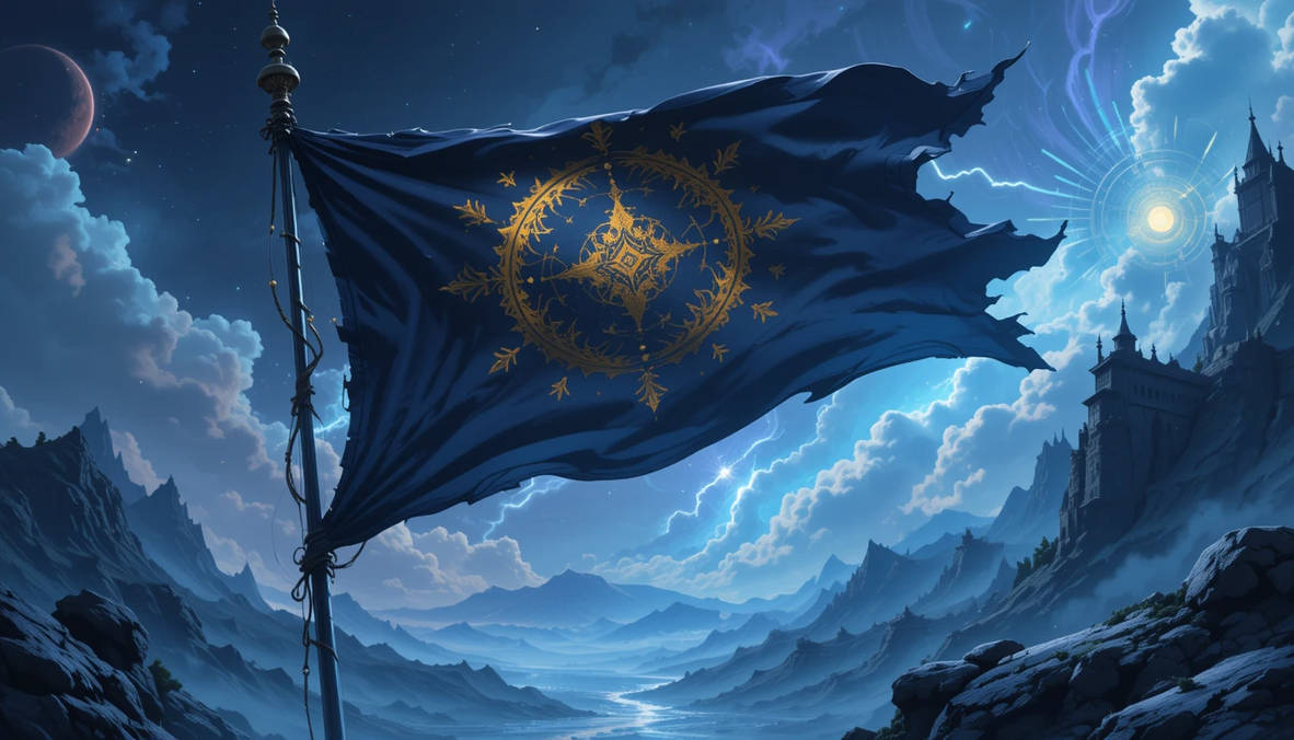 Red Flag Fanatsy fantasy flag by bejebbeh on DeviantArt