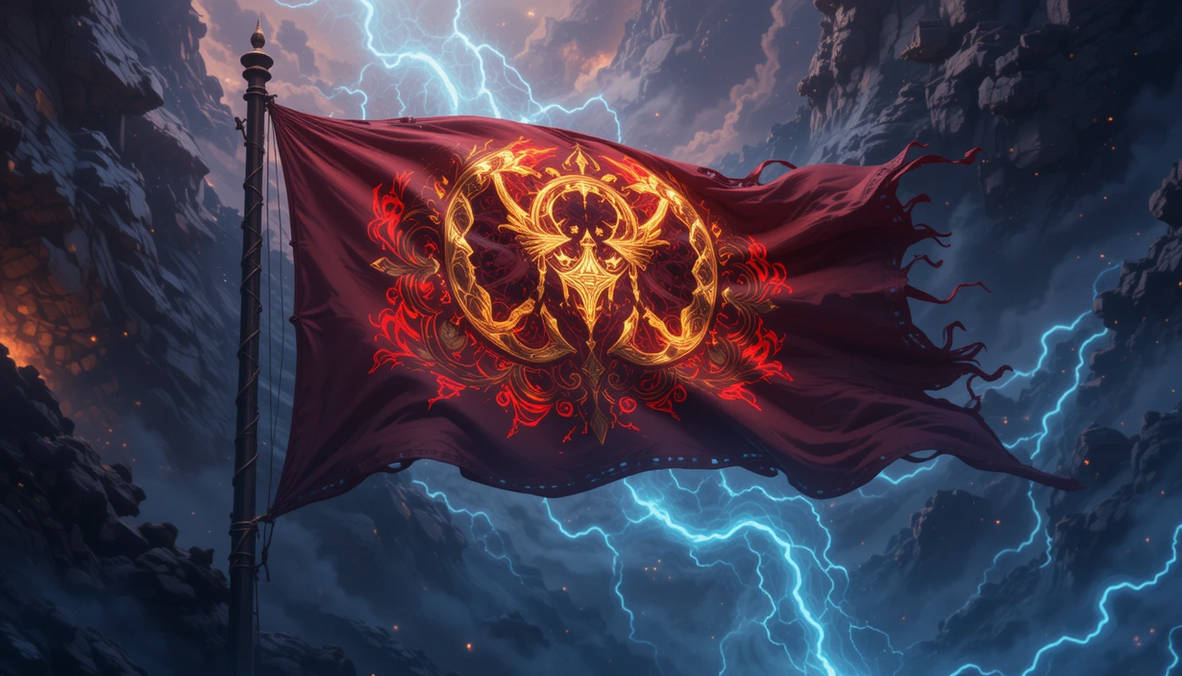 Red Flag Fanatsy Fantasy flag by bejebbeh on DeviantArt