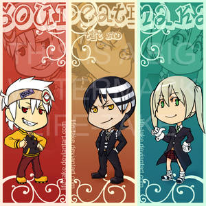 Soul Eater Bookmarks preview