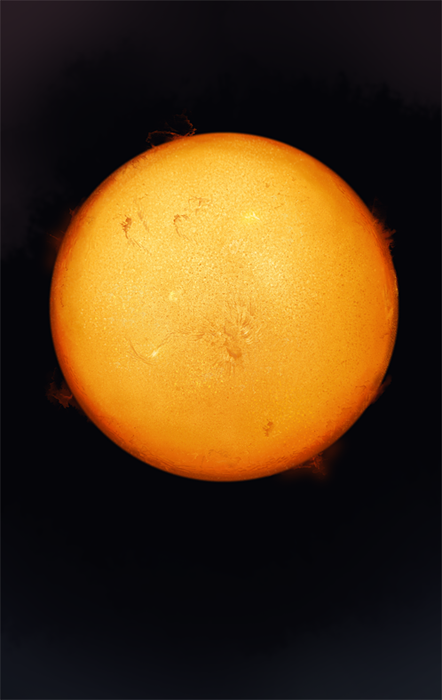 a sunlike star