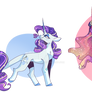 [MLP] Rarity and Twilight Redesign