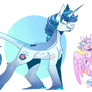 [MLP] Cadence, Shining Armor and Flurry Heart