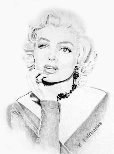 Marilyn Monroe Daydreaming