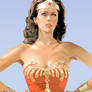 Lynda Carter as Wonder Woman (vector drawing)