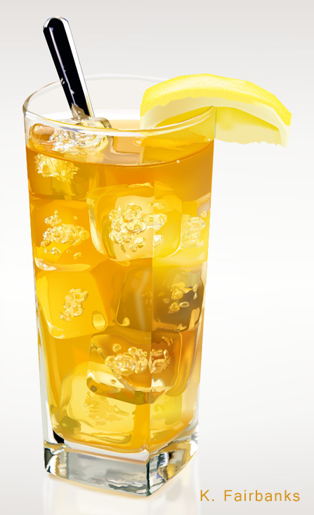 Iced Tea vector drawing by eyeqandy on DeviantArt