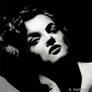 Jane Russell Black and White (digital drawing)