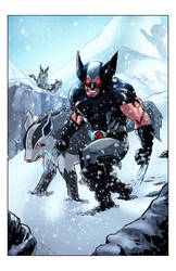 Wolverine X Mightyena by NimeshMorarji