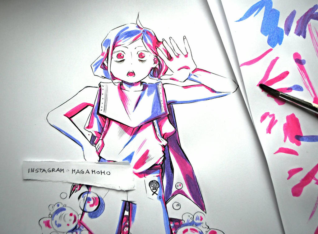 vampire try to become a witch by Magamomo on DeviantArt