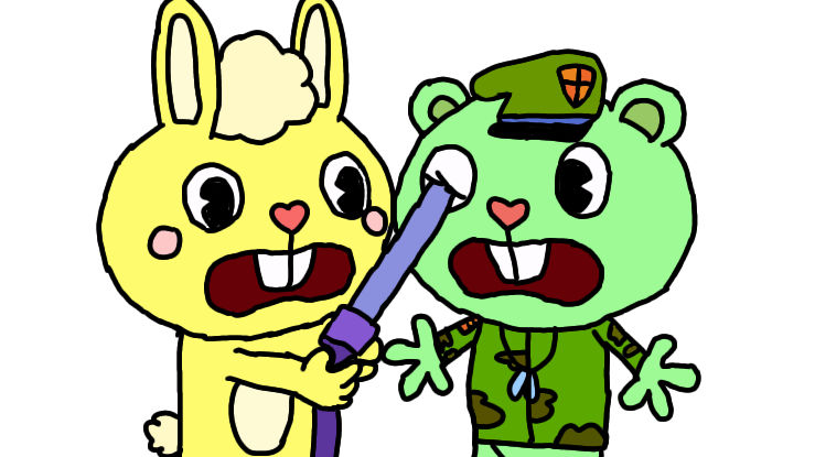HTF - Vaccuum Trouble (Screenshot Redraw) by Ask-Yui-Deer on DeviantArt