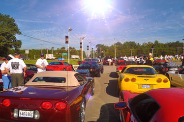 2014 Corvette Caravan Send-Off Event Photography