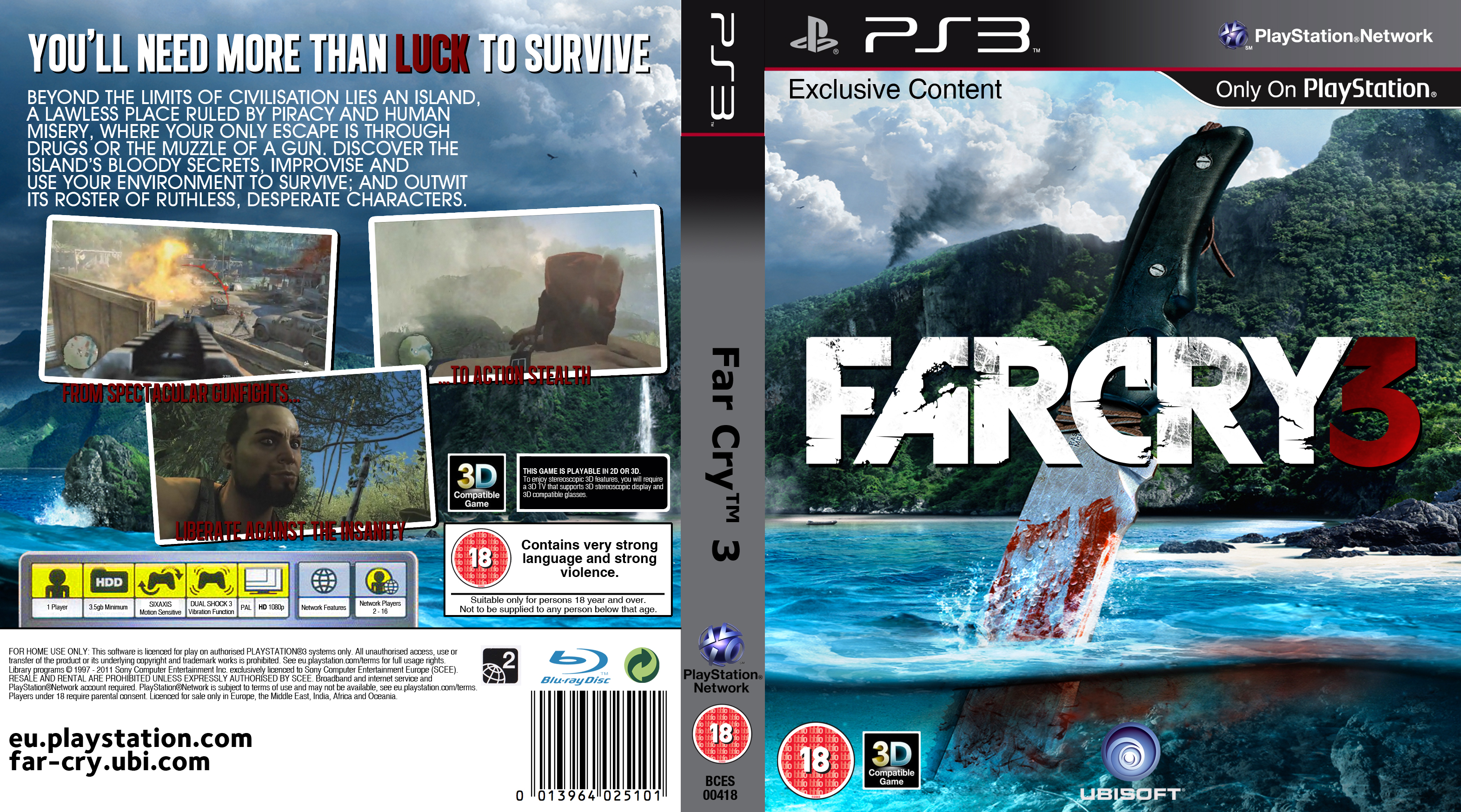 Farcry 3 Box Art PS3 by RLBDesigns on DeviantArt