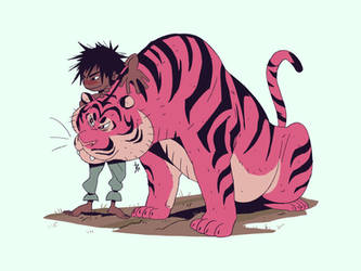 Tiger and Boy