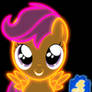 Neon Scootaloo