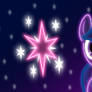 Neon Twilight Sparkle Wallpaper