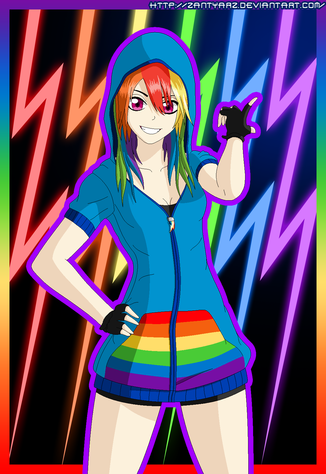 Rainbow Dash Human