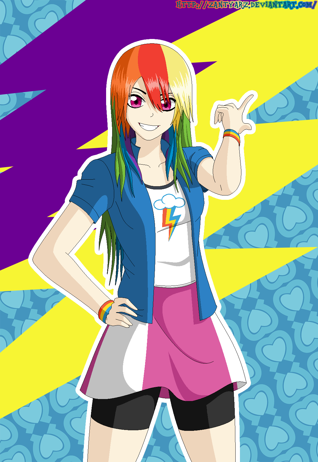 Rainbow Dash Equestria Girls