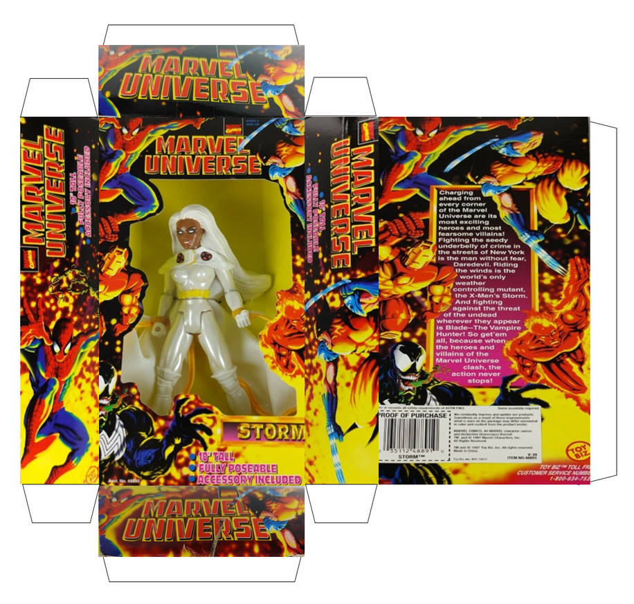 Marvel Universe Storm Figure Box by Jediknight11977 on DeviantArt