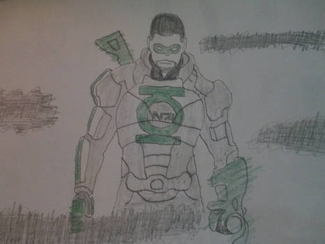 Green Lantern: Commander Shepard