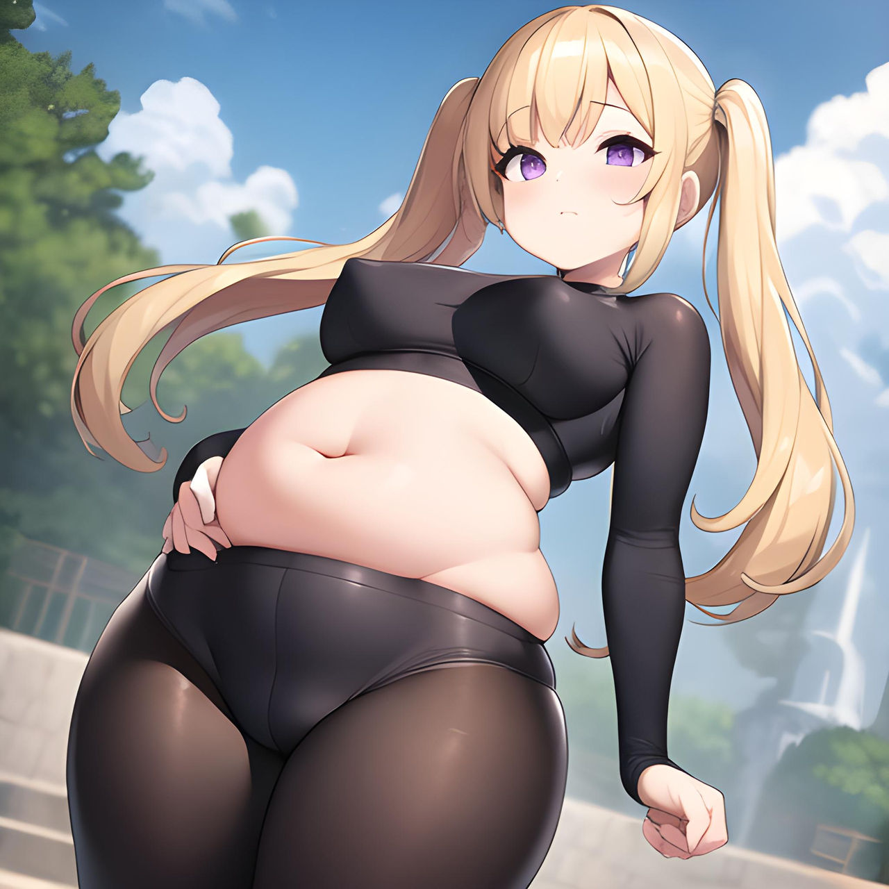 Mallory Weight Gain 2/4 by FatFeedee on DeviantArt