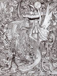 My insane pencil by CReevesABudd