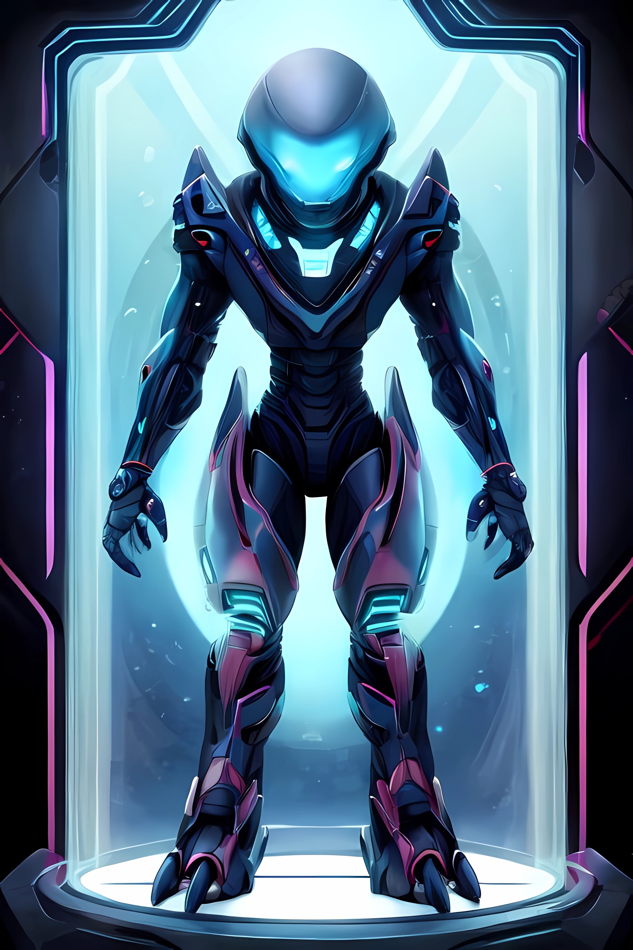 Alien Astronaut by DarthXalador on DeviantArt
