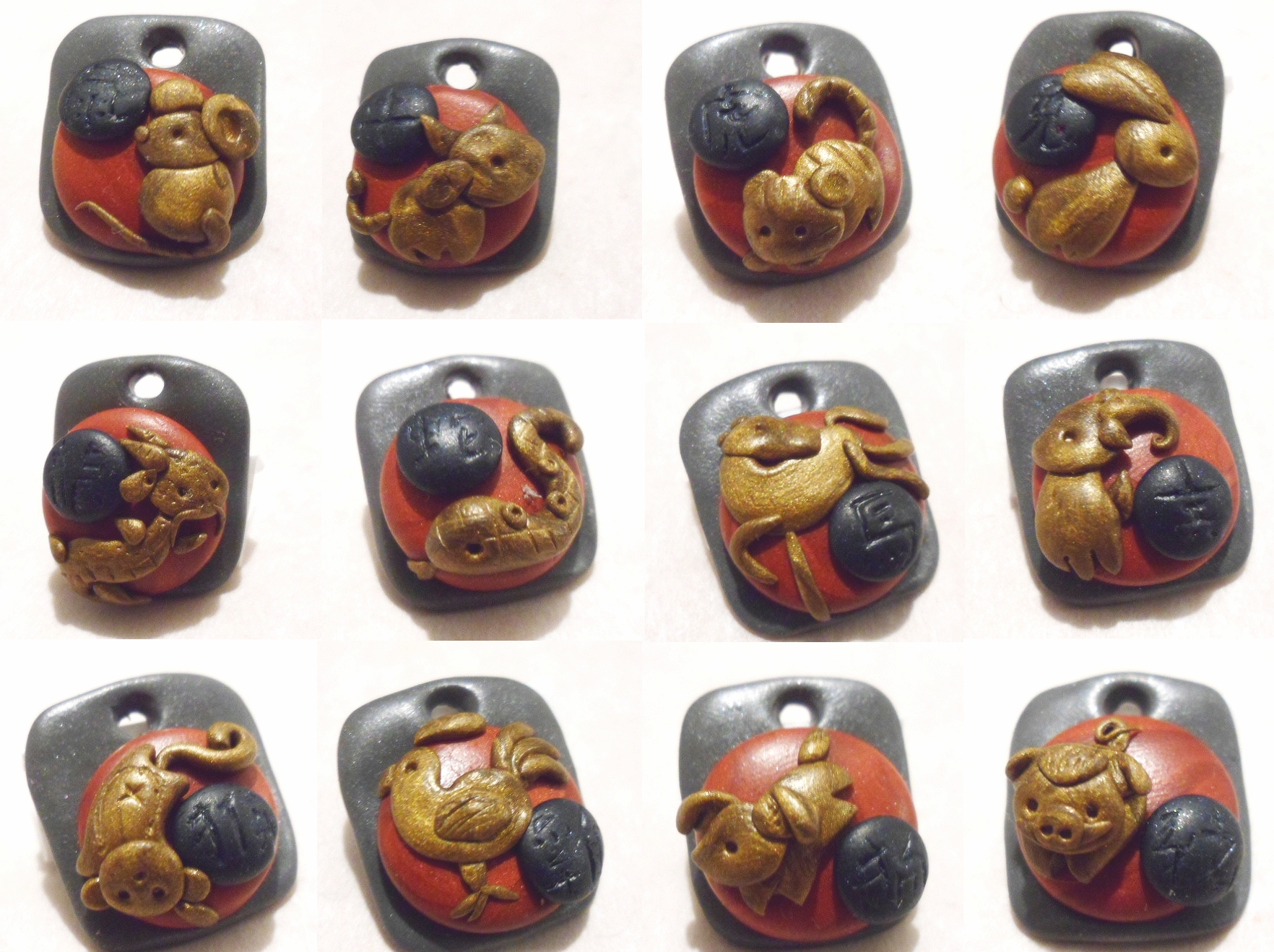 Chinese Zodiac Charms