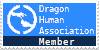 Dragon-Human Association stamp by RandomVanGloboii