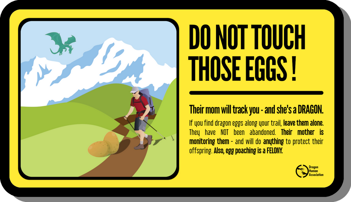 Do not touch those eggs! (DHA) by RandomVanGloboii on DeviantArt