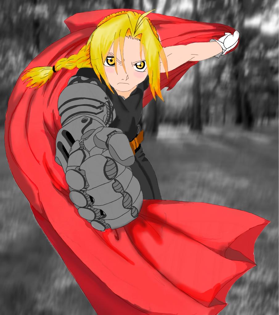 Edward Elric (Colored)