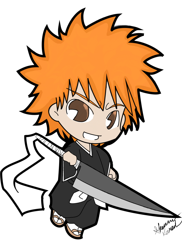 Chibi Ichigo (colored)