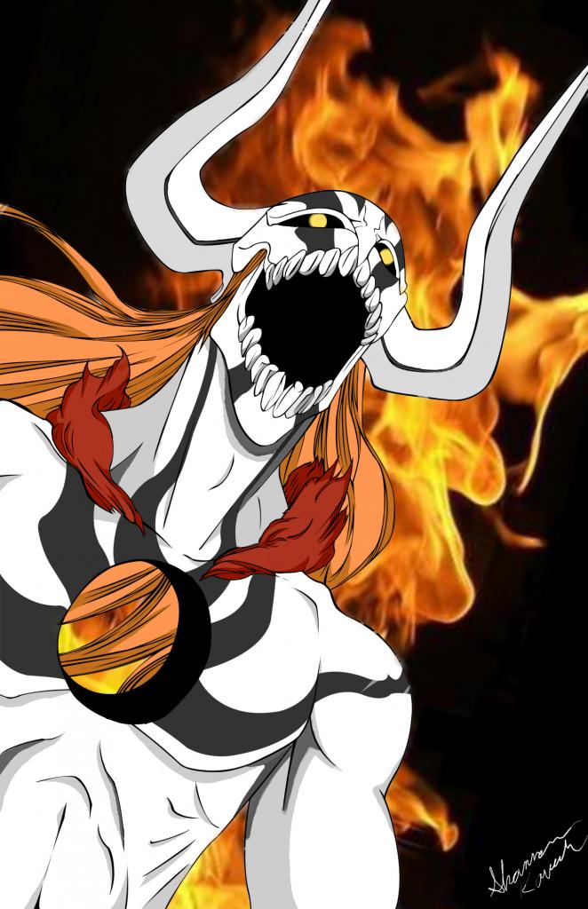 Transformations of Ichigo - Vasto Lorde form by RomaniacC on DeviantArt