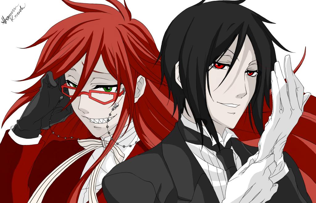 Black Butler Sebastian And Grell Yaoi