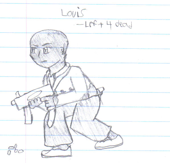 Louis left 4 dead by hypeho on DeviantArt