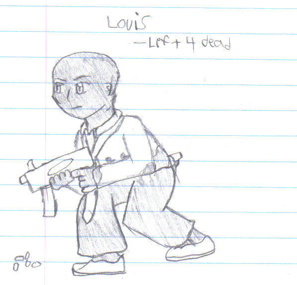 Louis left 4 dead by hypeho on DeviantArt