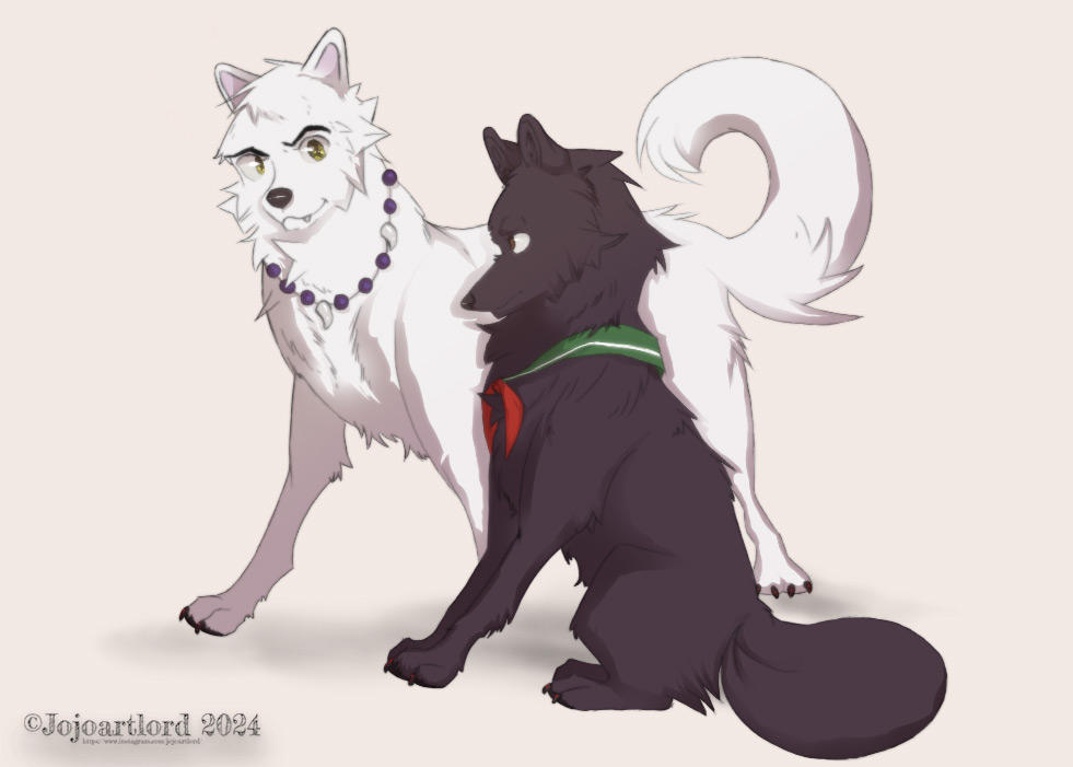 Alsa Inu Dog 'Inuyasha Characters-Dog Version' by Jojoartlord on DeviantArt