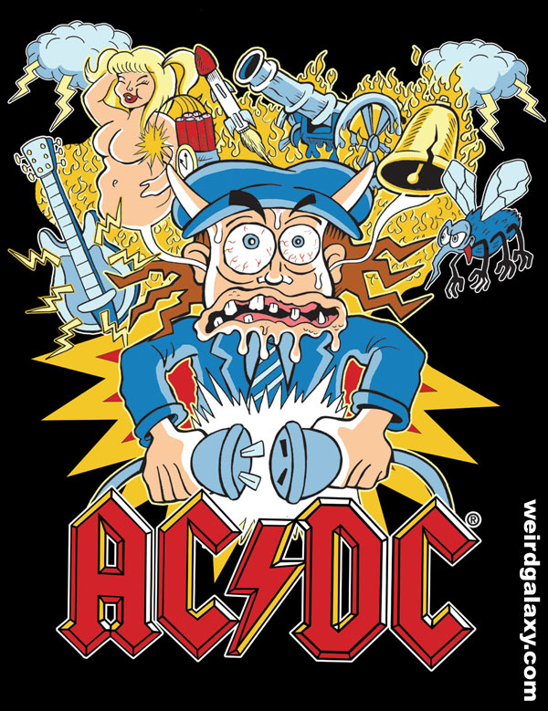 AC-DC T-shirt Design 1