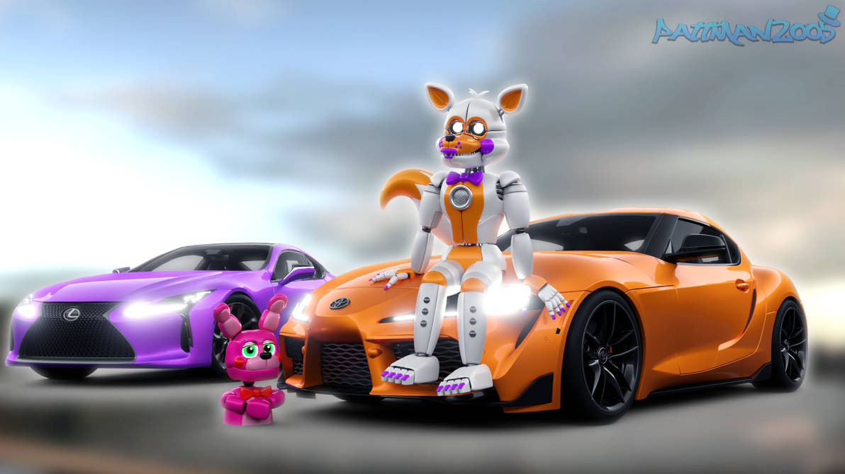 Lolbit Racing Game Lolbit's Love For Cars! (FNAF/Blender) by Pattman2005 on DeviantArt