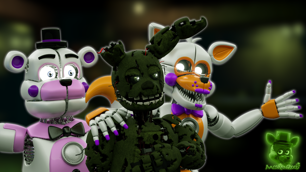 All Springtraps Names Springtraps Never Alone. (FNAF/Blender) by Pattman2005 on DeviantArt