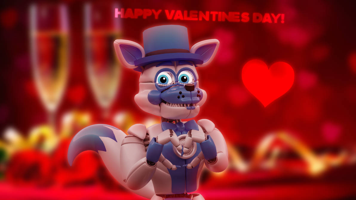 Happy Valentine's Day! (FNAF/OC/Blender) by Pattman2005 on DeviantArt
